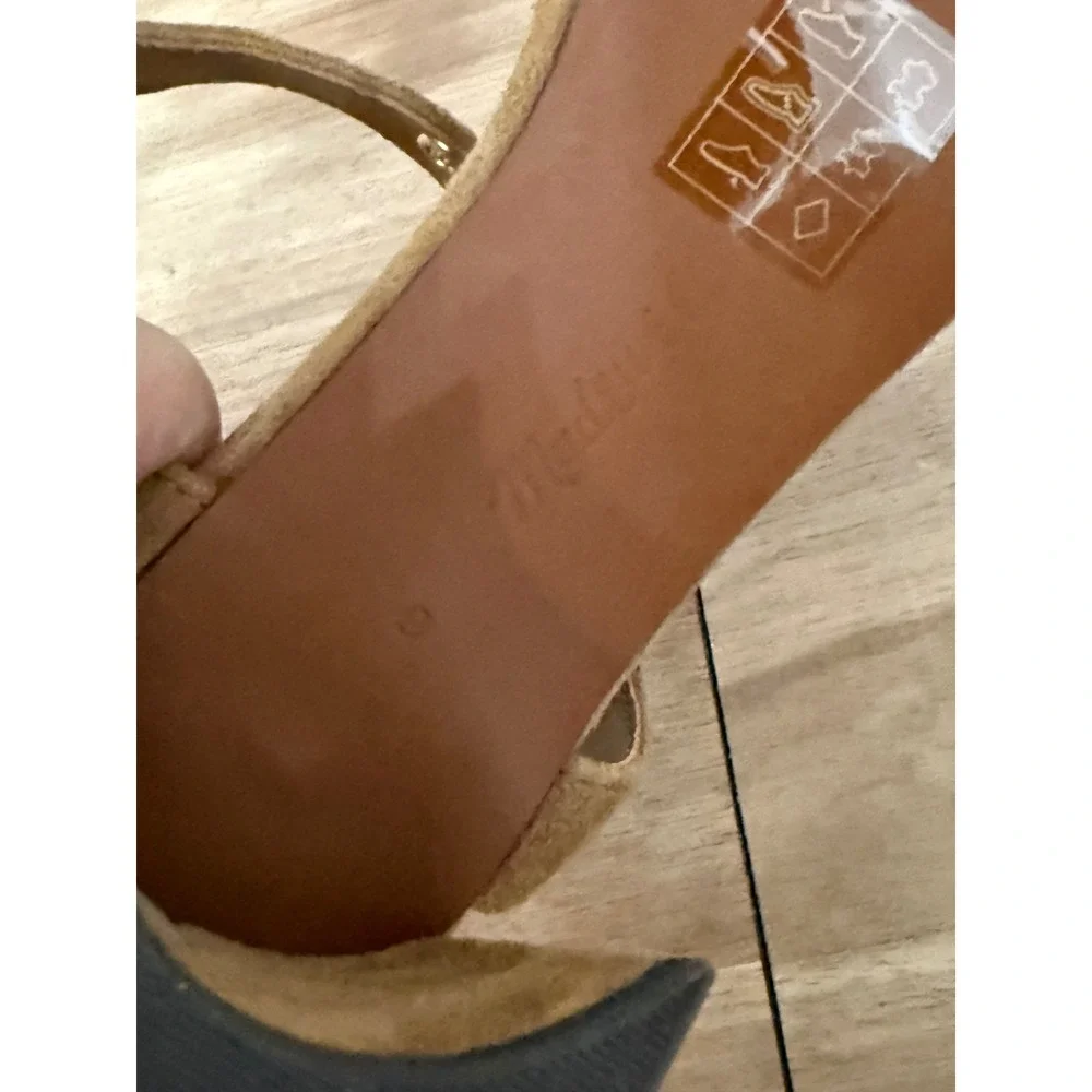 Madewell block heel